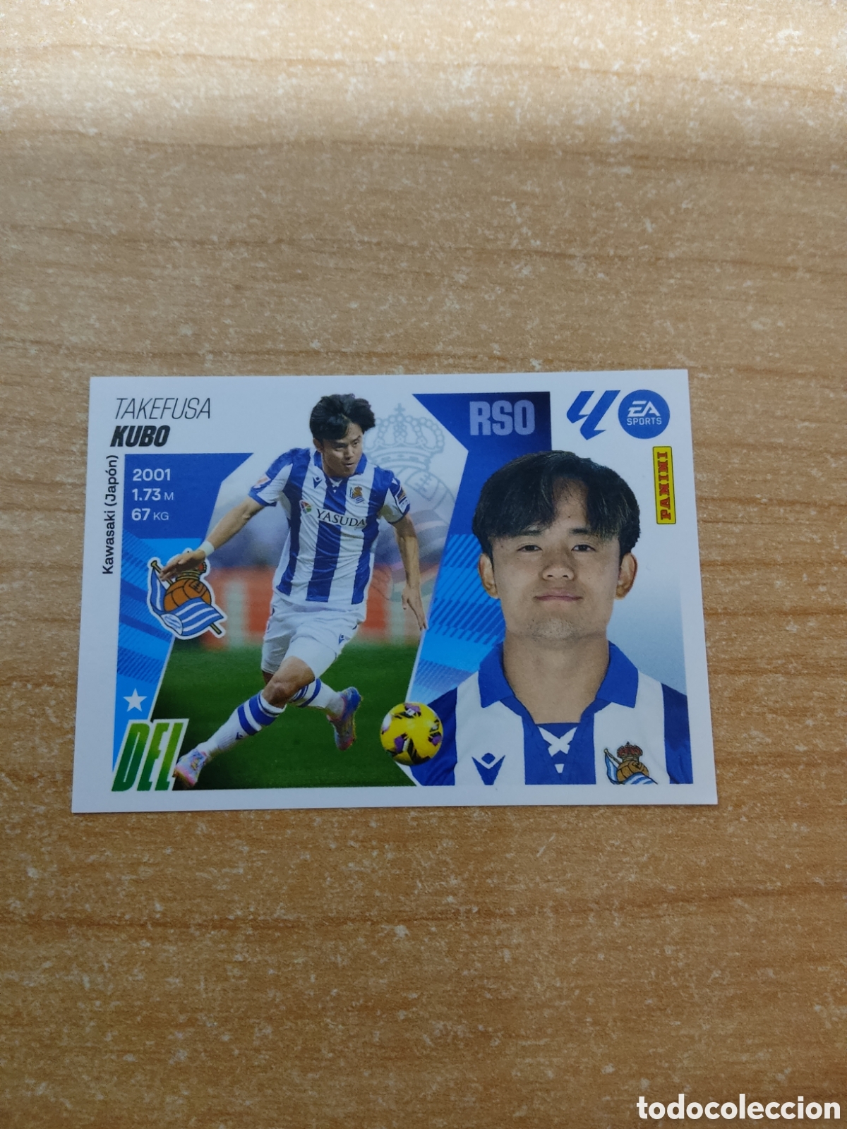 Cromos de f&uacute;tbol: 16 KUBO REAL SOCIEDAD LIGA ESTE 2025 2026