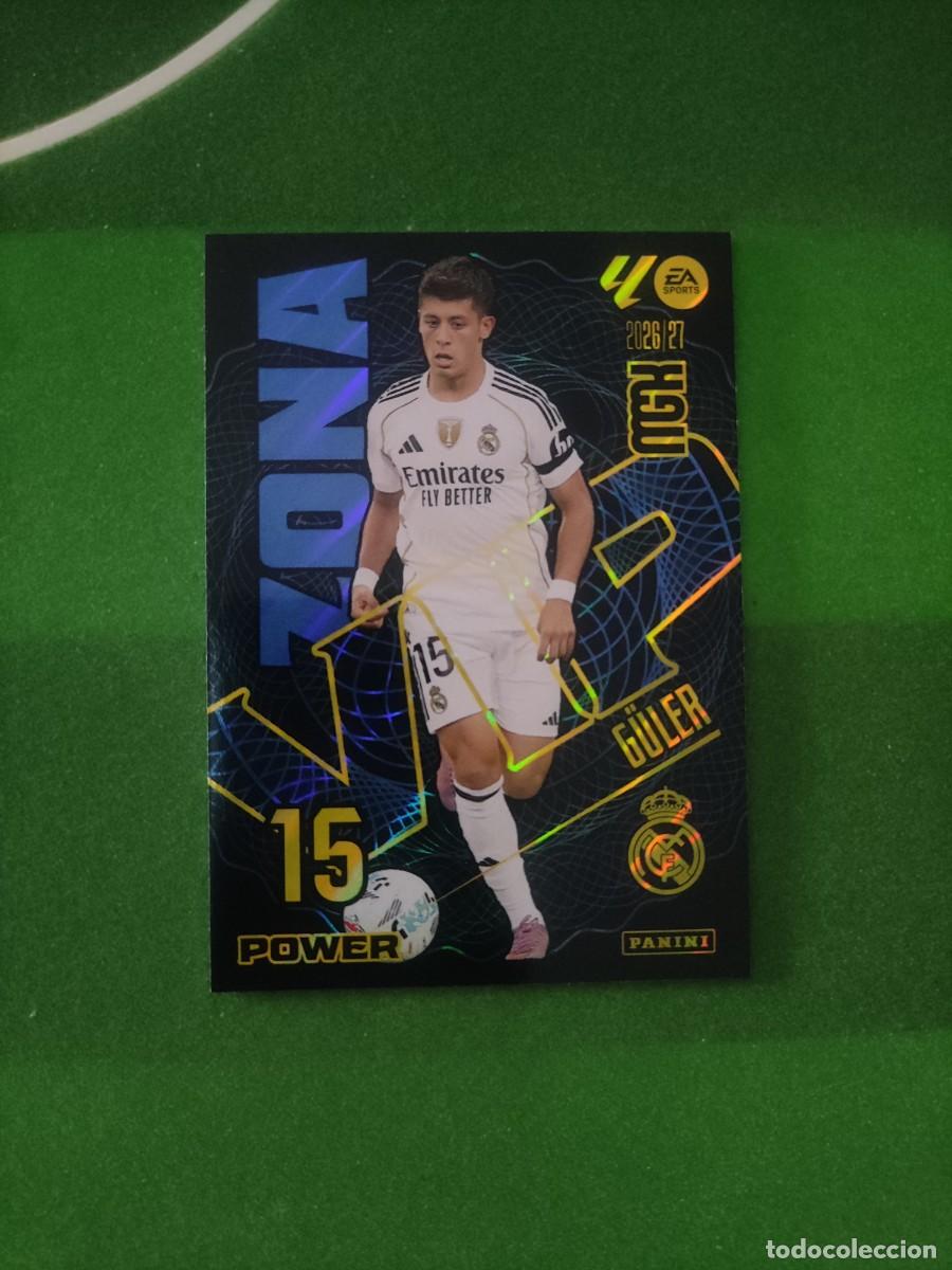 Cromos de f&uacute;tbol: 396 P G&uuml;ler Real Madrid Zona VIP Power Megacracks 2026/27 26/27