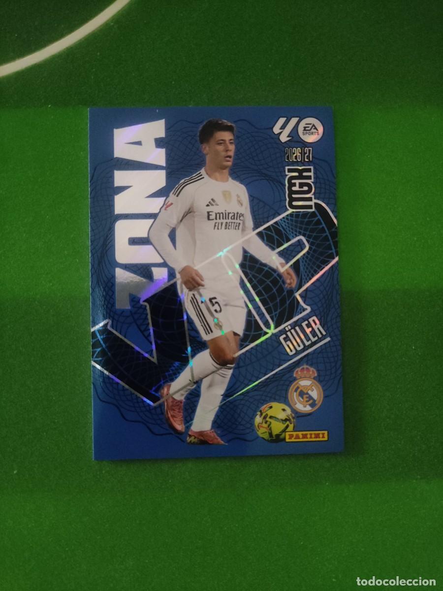 Cromos de f&uacute;tbol: 396 G&uuml;ler Real Madrid Zona VIP Megacracks 2026/27 26/27