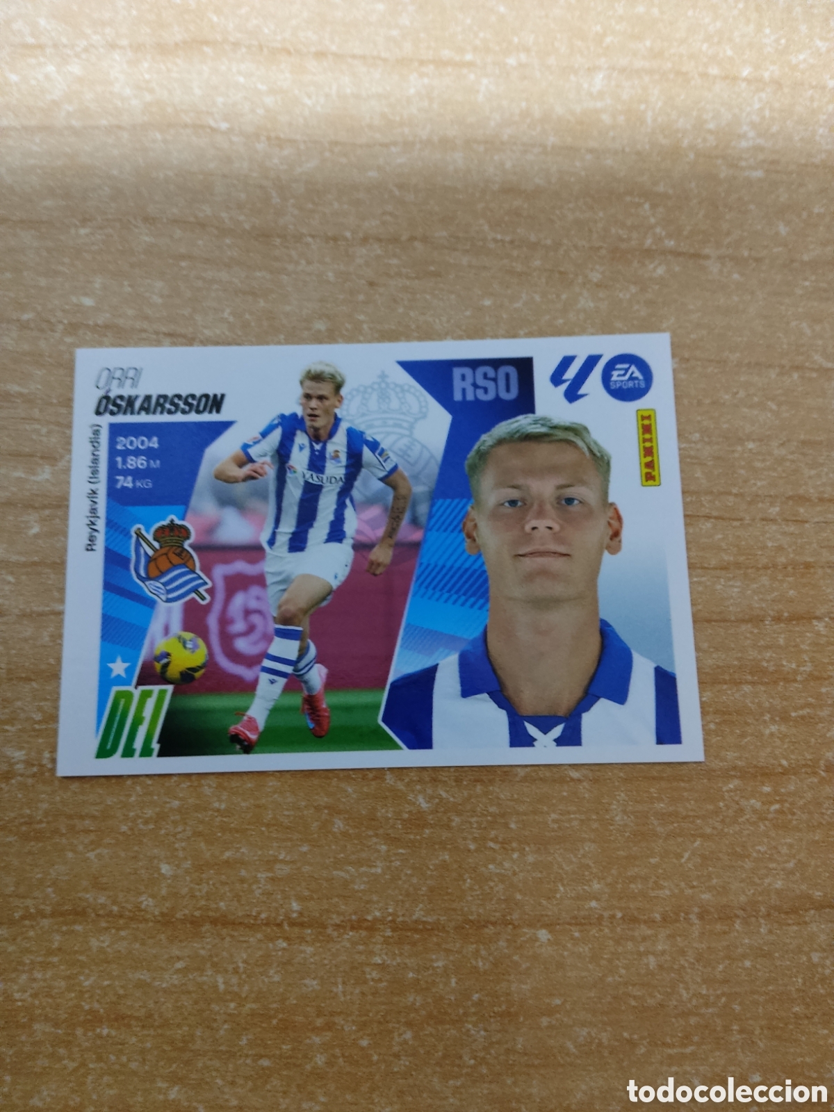 Cromos de f&uacute;tbol: 20 OSKARSSON REAL SOCIEDAD LIGA ESTE 2025 2026