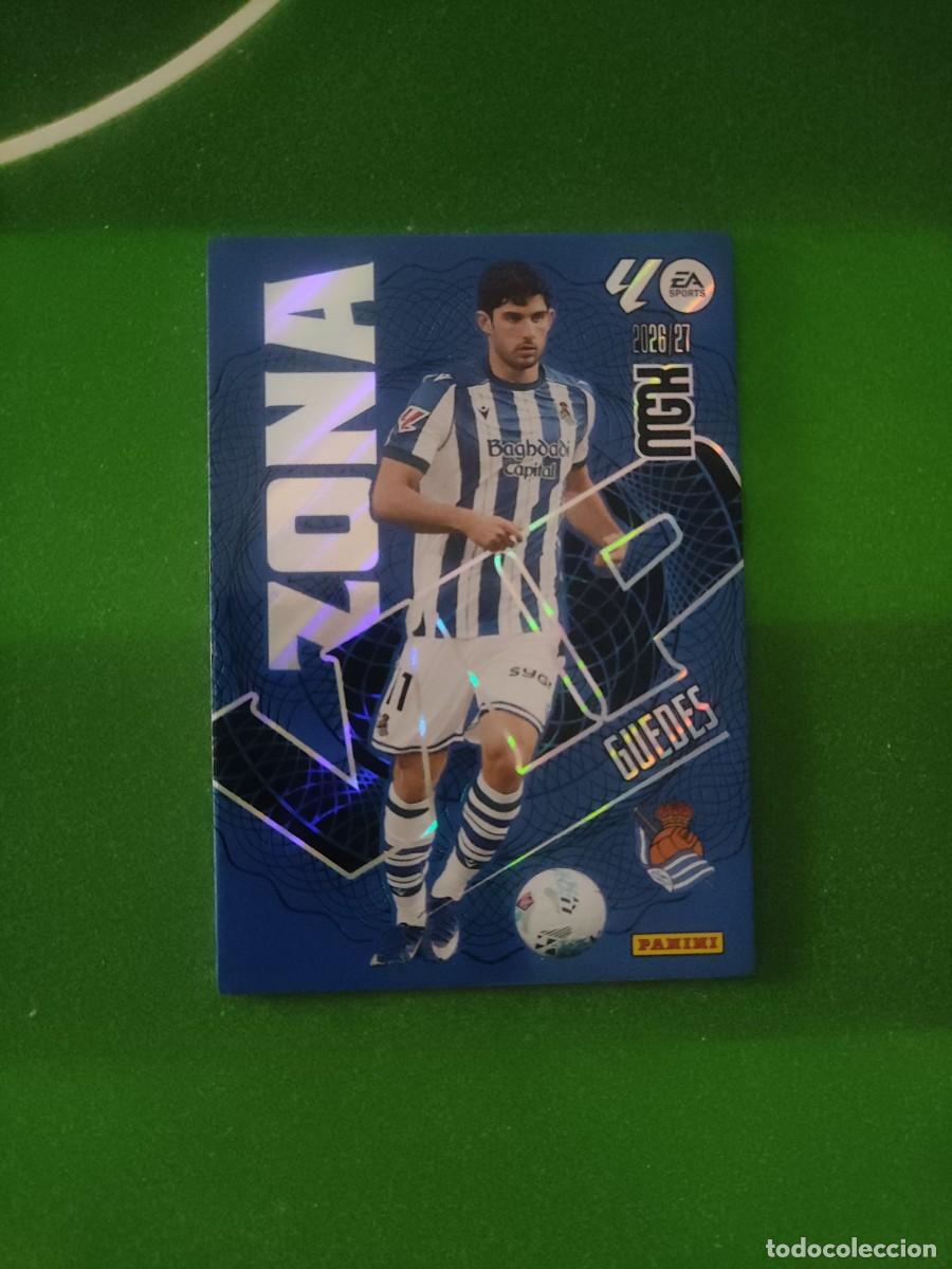 Cromos de f&uacute;tbol: 395 Guedes Real Sociedad Zona VIP Megacracks 2026/27 26/27