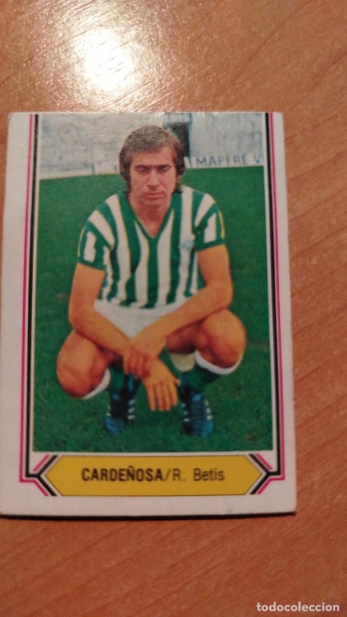 Cromos de f&uacute;tbol: LIGA ESPA&Ntilde;OLA 80/81 - REAL BETIS - CARDE&Ntilde;OSA