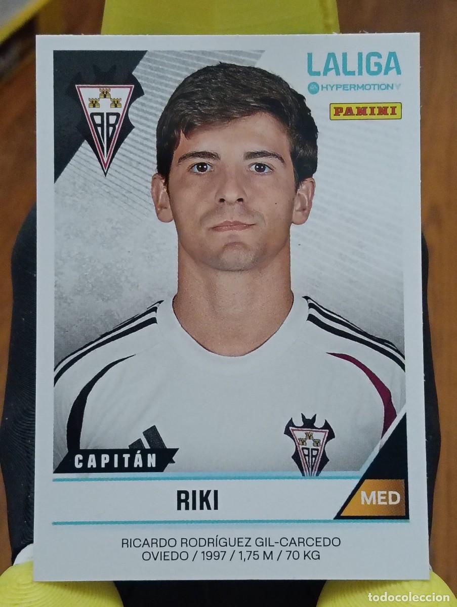 Cromos de f&uacute;tbol: Liga Hypermotion 24/25 - Riki - N&deg; 11 - Albacete