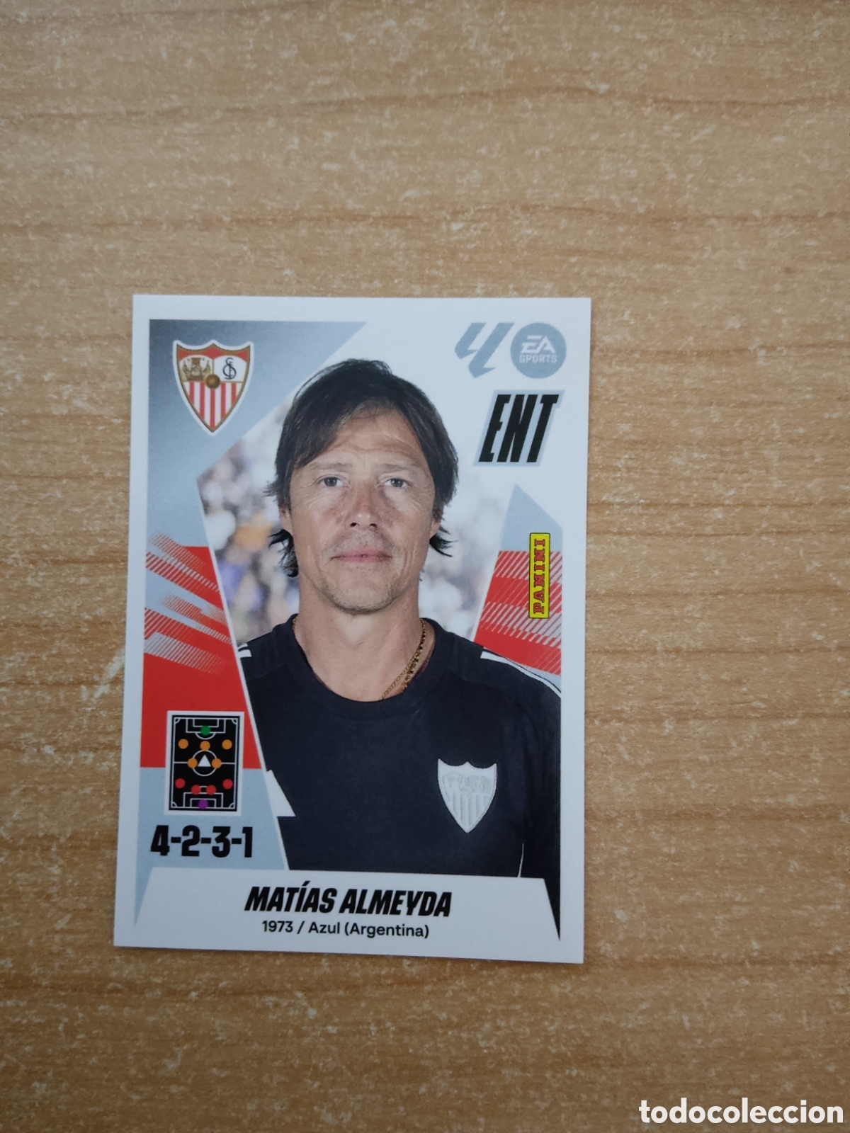Cromos de f&uacute;tbol: 2 MATIAS ALMEYDA SEVILLA LIGA ESTE 2025 2026