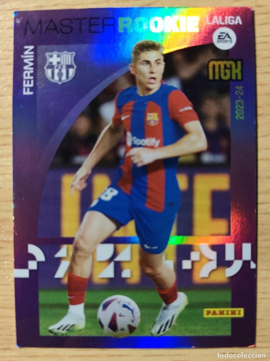 Cromos de f&uacute;tbol: 3&ordf; Edici&oacute;n 511 FERMIN M&Aacute;STER ROOKIE FC BARCELONA 2023 2024 MEGACRACKS 23 24 MGK 2023 2024