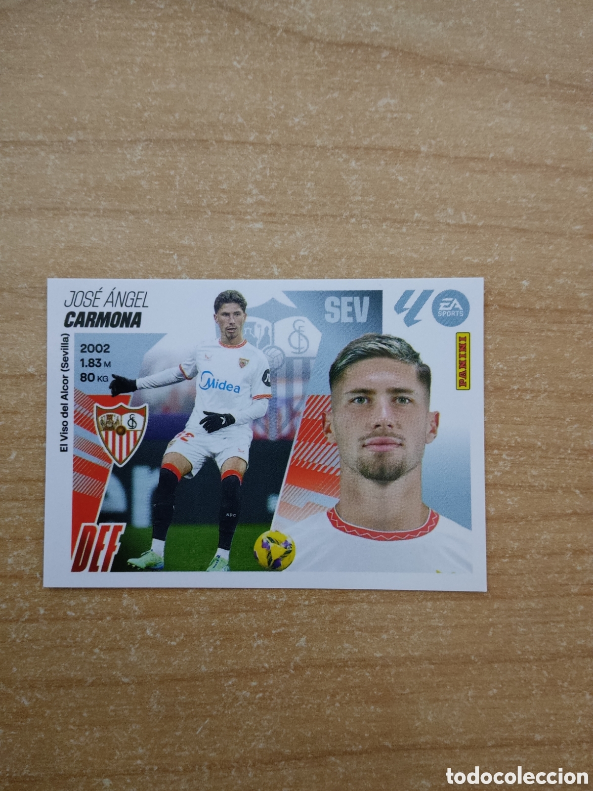 Cromos de f&uacute;tbol: 5 CARMONA SEVILLA LIGA ESTE 2025 2026