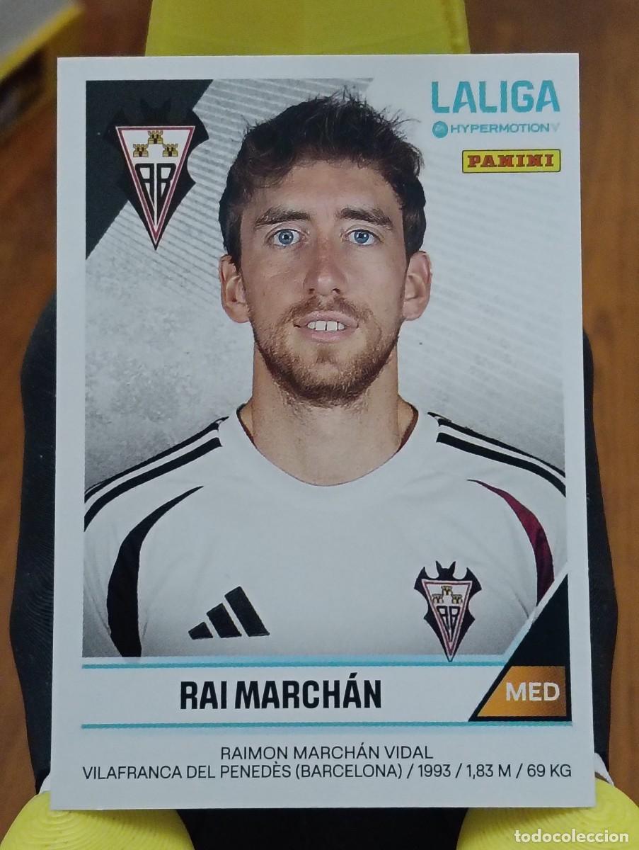 Cromos de f&uacute;tbol: Liga Hypermotion 24/25 - Ra&iacute; Marchan - N&deg; 13 - Albacete