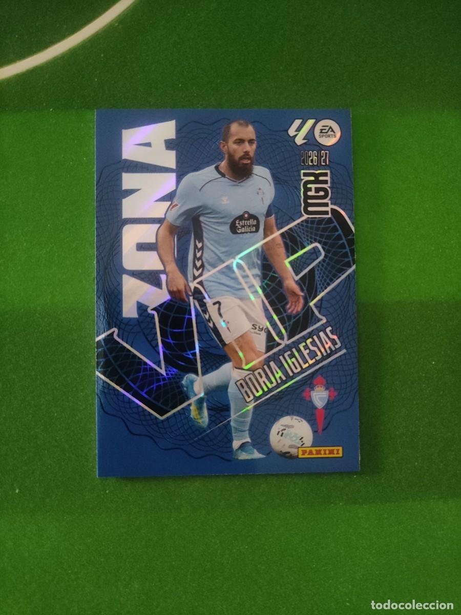 Cromos de f&uacute;tbol: 389 Borja Iglesias Celta Zona VIP Megacracks 2026/27 26/27
