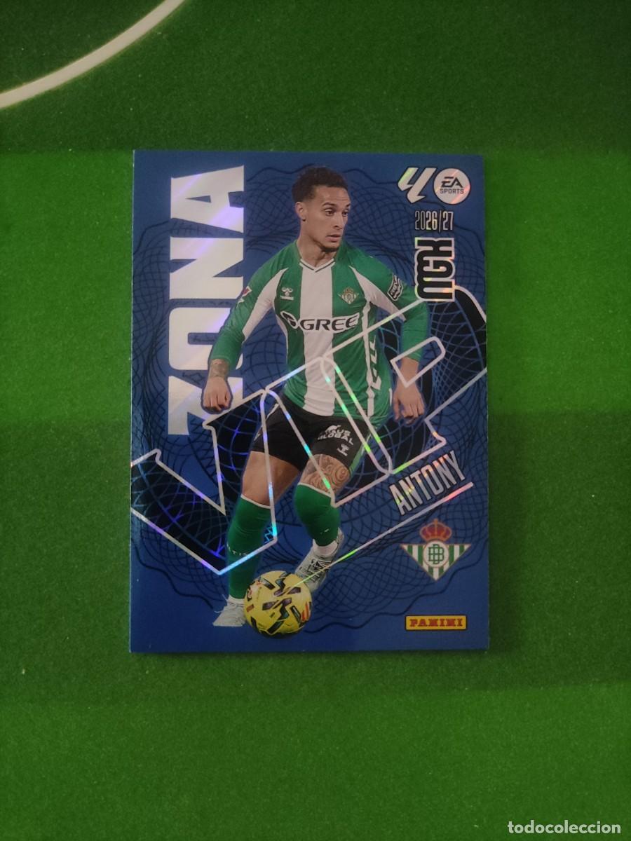 Cromos de f&uacute;tbol: 388 Antony Betis Zona VIP Megacracks 2026/27 26/27