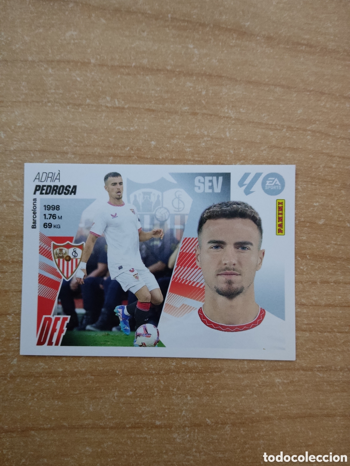 Cromos de f&uacute;tbol: 10 PEDROSA SEVILLA LIGA ESTE 2025 2026