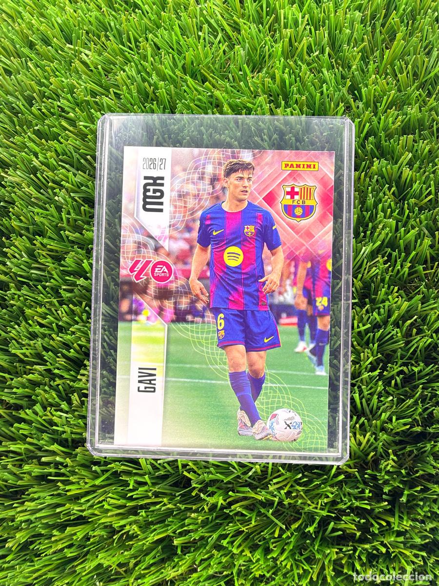 Cromos de f&uacute;tbol: N&ordm; 84 Gavi FC Barcelona Megacracks 26 27