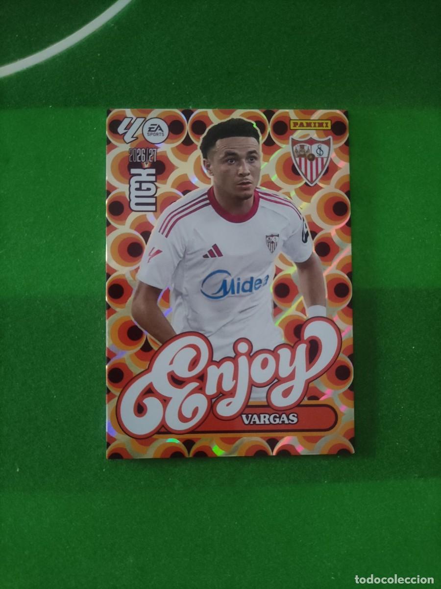 Figurine di Calcio: 387 Vargas Sevilla Enjoy Megacracks 2026/27 26/27