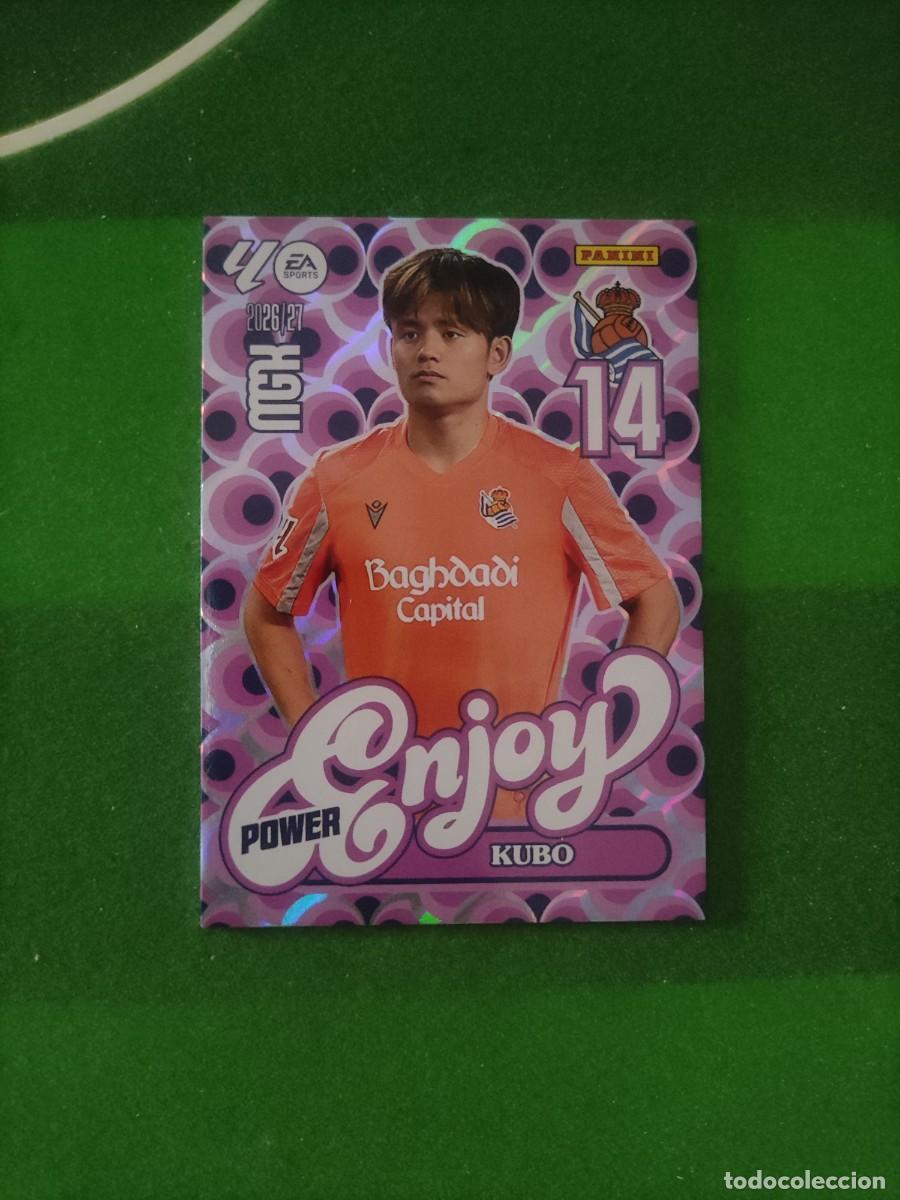 Cromos de f&uacute;tbol: 384 P Kubo Real Sociedad Enjoy Power Megacracks 2026/27 26/27