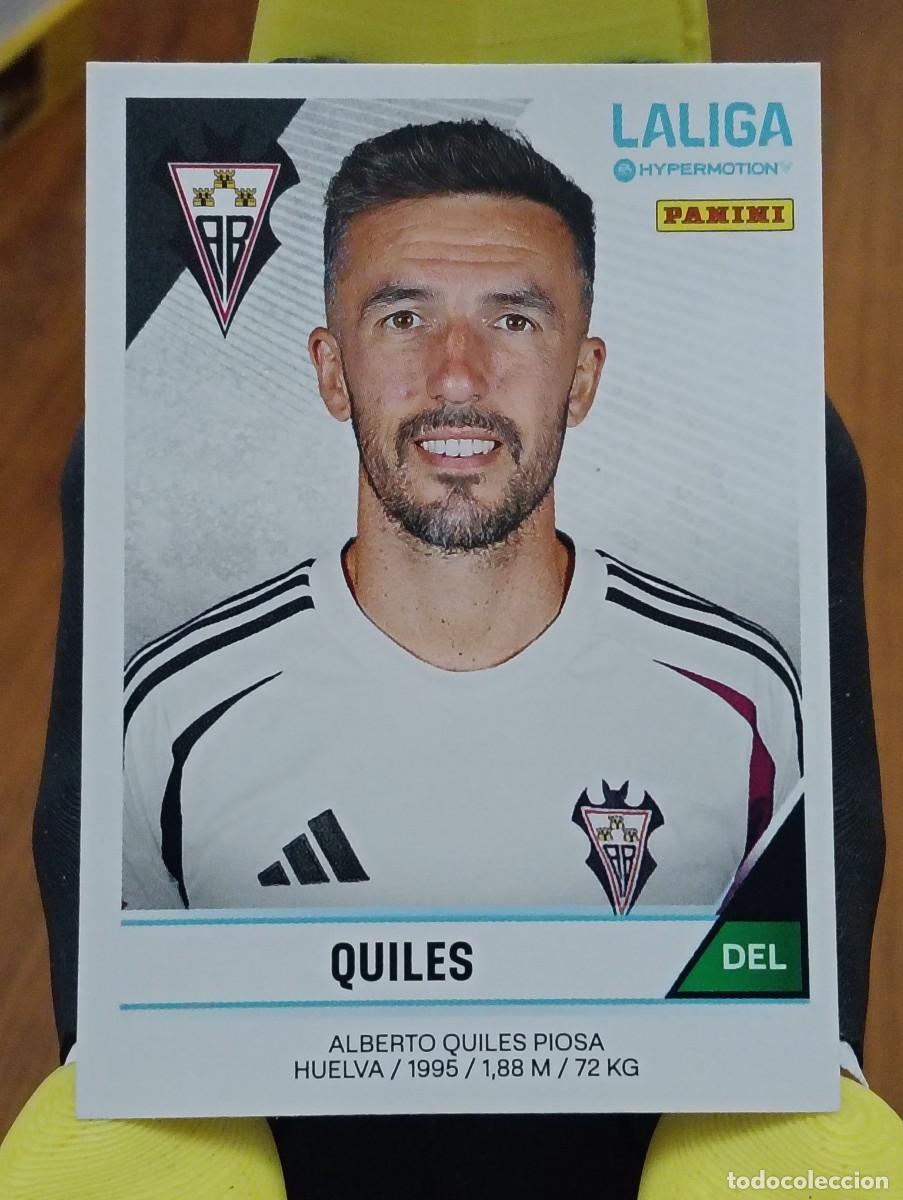 Cromos de f&uacute;tbol: Liga Hypermotion 24/25 - Quiles - N&deg; 19 - Albacete