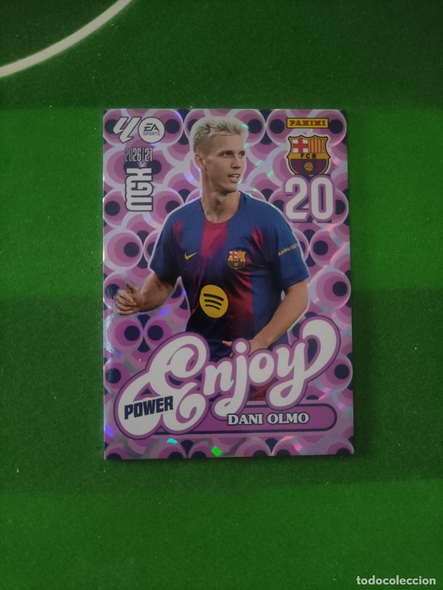 Football Stickers: 381 P Dani Olmo Barcelona Enjoy Power Megacracks 2026/27 26/27