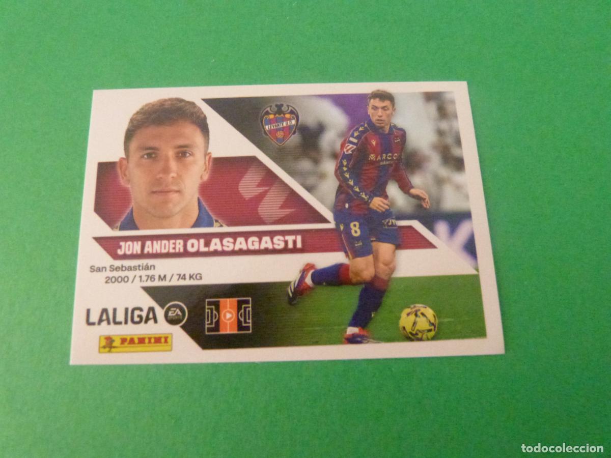 Figurine di Calcio: CROMO FUTBOL OLASAGASTI U.D. LEVANTE SIN PEGAR N&ordm; 12 LIGA ESTE 2026-2027/26-27 PANINI