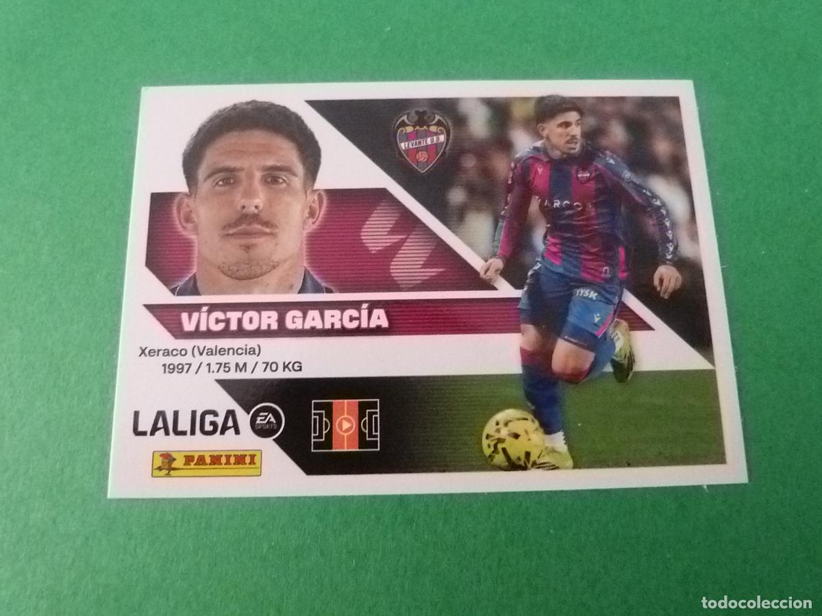 Figurine di Calcio: CROMO FUTBOL VICTOR GARCIA U.D. LEVANTE SIN PEGAR N&ordm; 14 A LIGA ESTE 2026-2027/26-27 PANINI