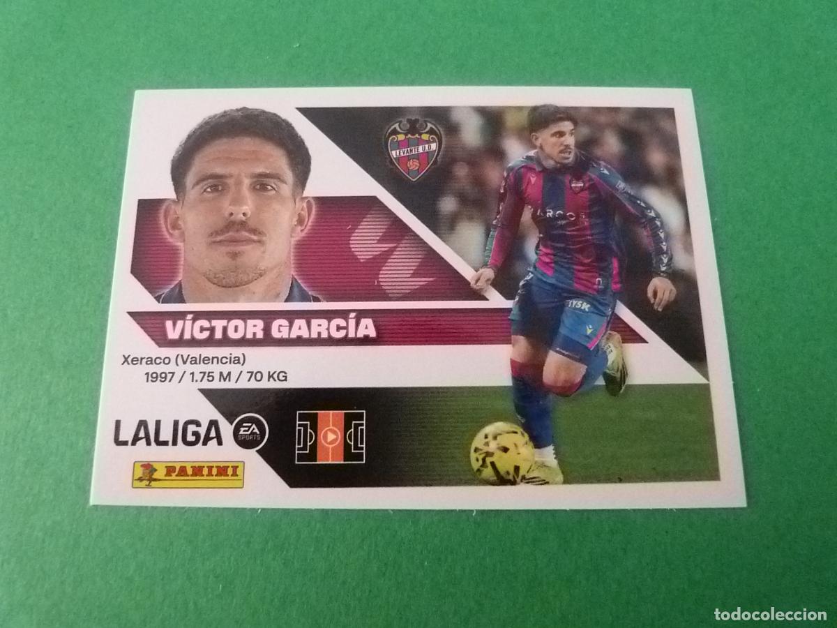 Figurine di Calcio: CROMO FUTBOL VICTOR GARCIA U.D. LEVANTE SIN PEGAR N&ordm; 14 A LIGA ESTE 2026-2027/26-27 PANINI