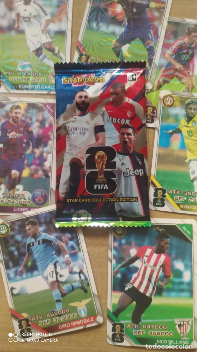 Cromos de Futebol: SOBRE SIN ABRIR STAR CARD FIFA 26 MESSI YAMAL M&acute;BAPPE , F