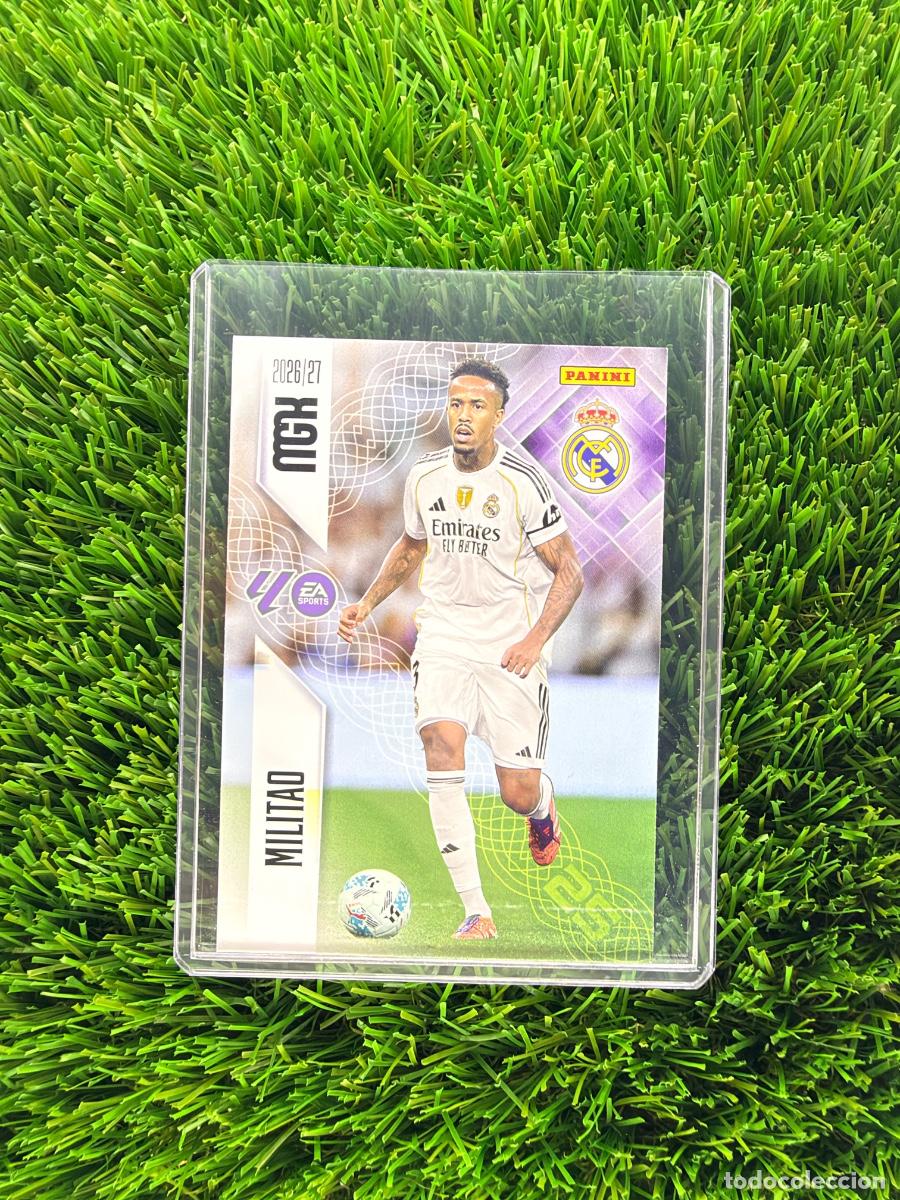Cromos de Futebol: N&ordm; 221 Militao Real Madrid CF Megacracks 26 27