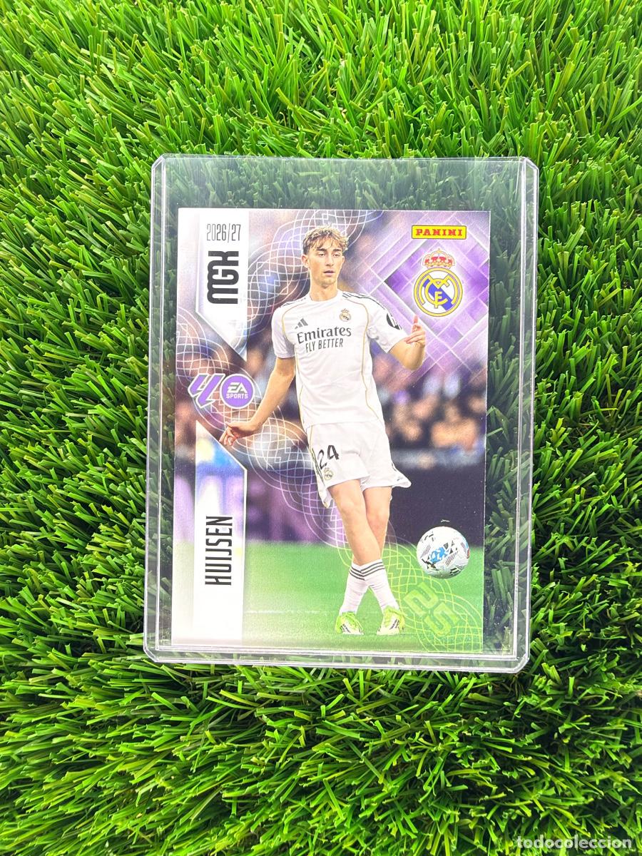 Cromos de f&uacute;tbol: N&ordm; 222 Huijsen Real Madrid CF Megacracks 26 27
