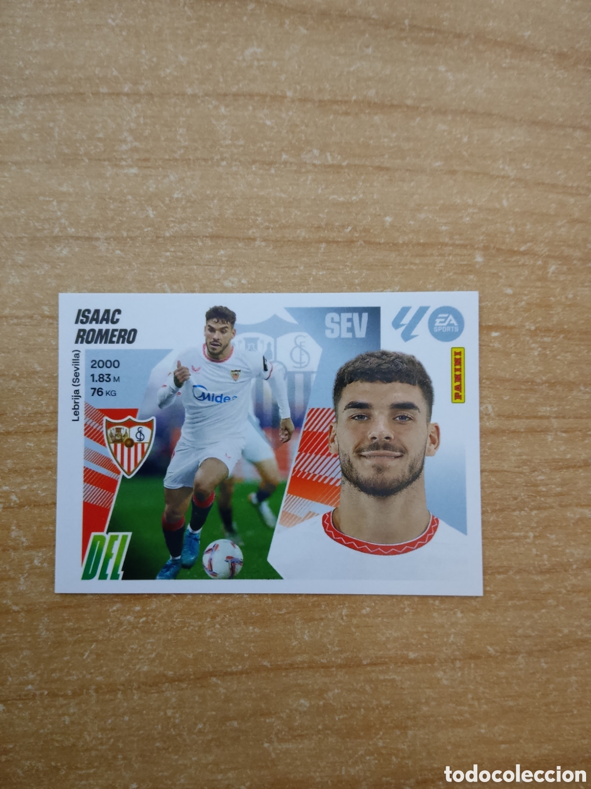 Cromos de f&uacute;tbol: 19 ISAAC ROMERO SEVILLA LIGA ESTE 2025 2026