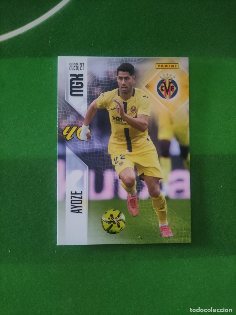 Cromos de f&uacute;tbol: 377 Ayoze Villarreal Megacracks 2026/27 26/27