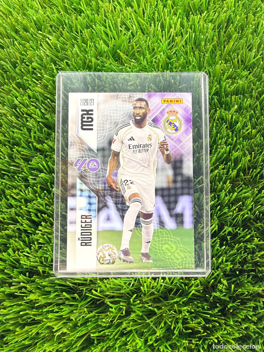 Cromos de f&uacute;tbol: N&ordm; 223 R&uuml;diger Real Madrid CF Megacracks 26 27