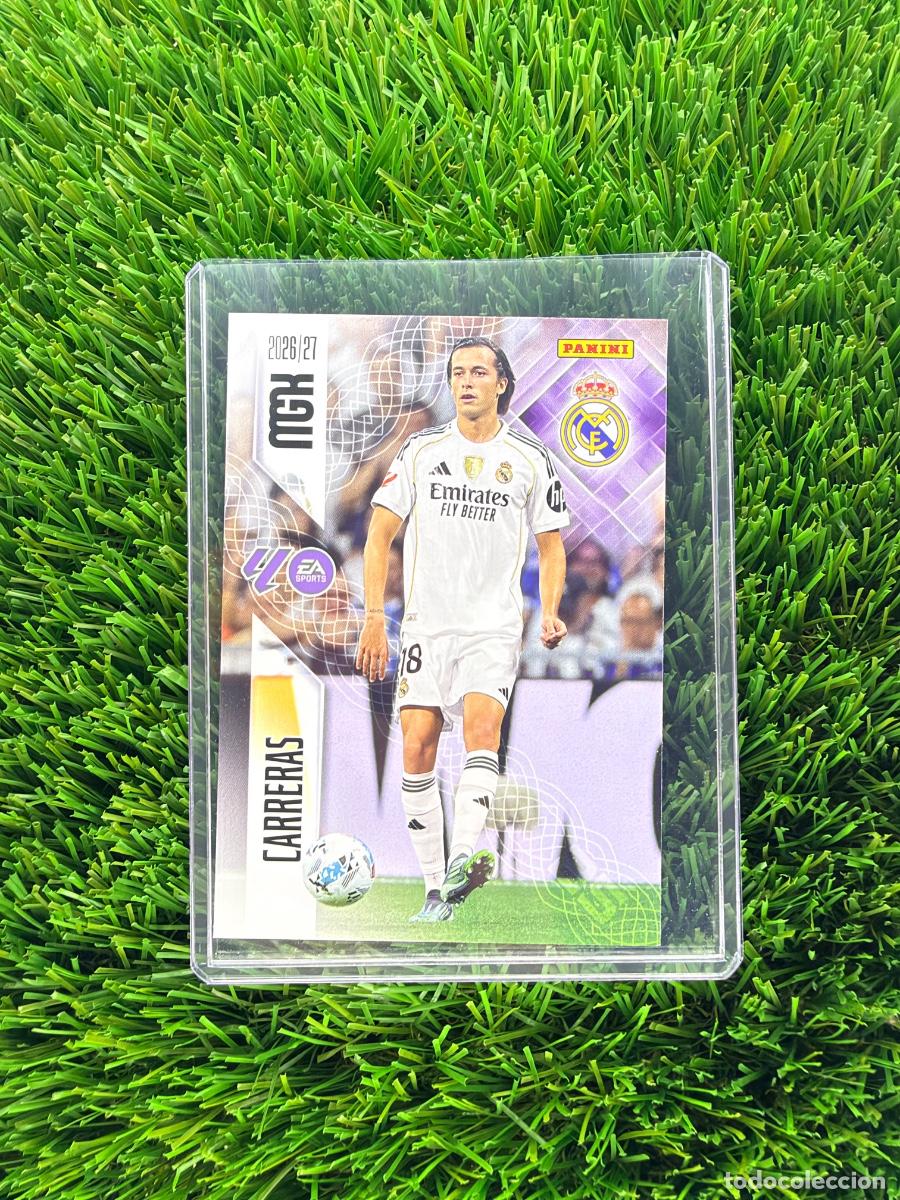 Cromos de f&uacute;tbol: N&ordm; 224 Carreras Real Madrid CF Megacracks 26 27