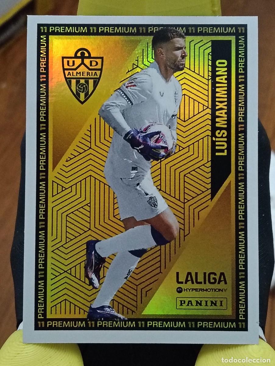Cromos de f&uacute;tbol: Liga Hypermotion 24/25 - Luis Maximiano - Almer&iacute;a ( Premium 11 )