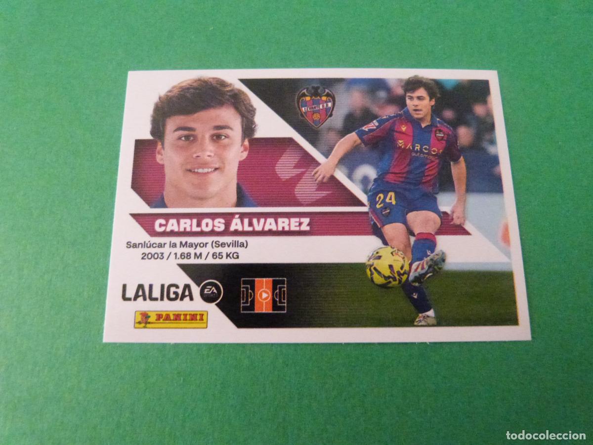 Cromos de f&uacute;tbol: CROMO FUTBOL CARLOS ALVAREZ U.D. LEVANTE SIN PEGAR N&ordm; 15 LIGA ESTE 2026-2027/26-27 PANINI