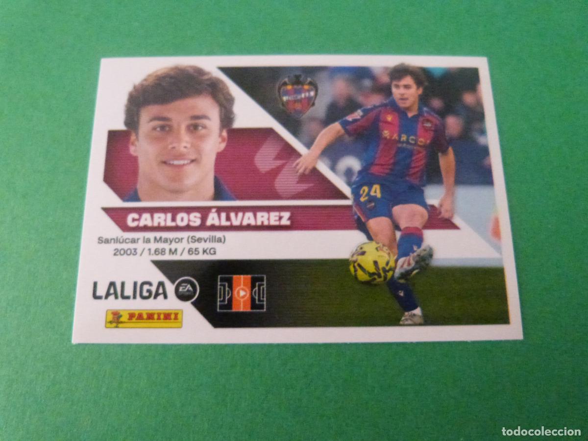 Cromos de f&uacute;tbol: CROMO FUTBOL CARLOS ALVAREZ U.D. LEVANTE SIN PEGAR N&ordm; 15 LIGA ESTE 2026-2027/26-27 PANINI