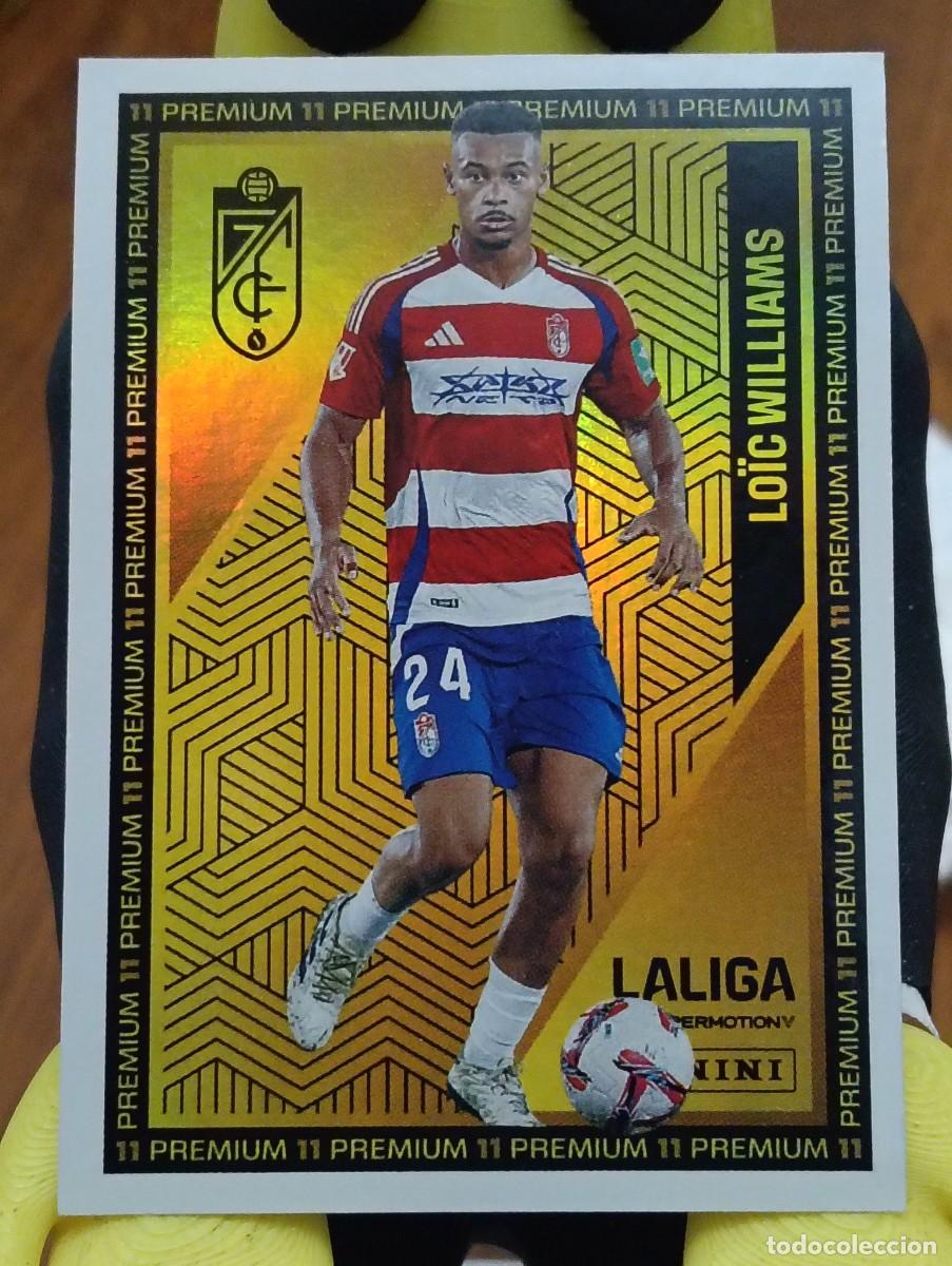Cromos de f&uacute;tbol: Liga Hypermotion 24/25 - Loic Williams - Granada ( Premium 11 )