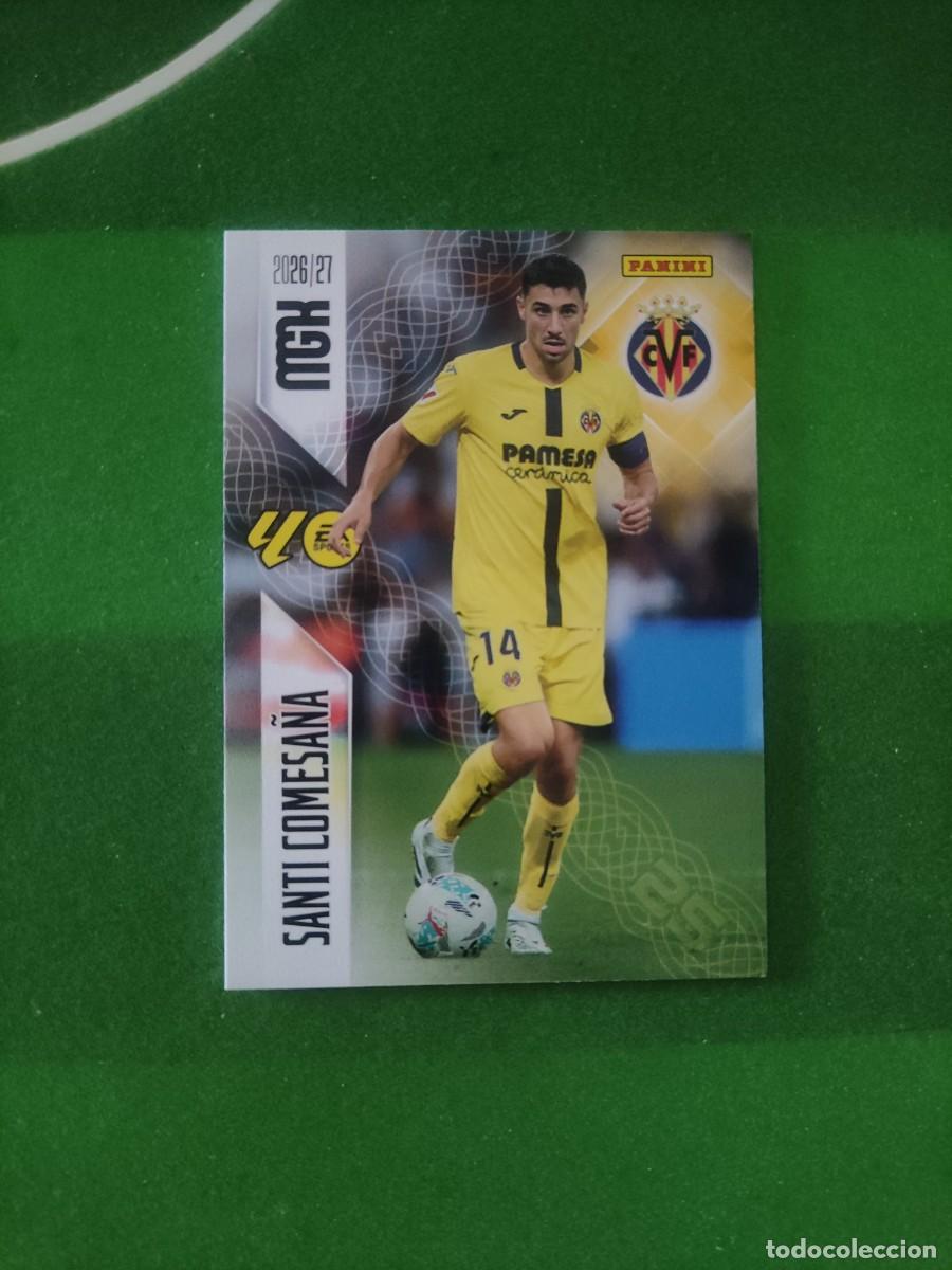 Cromos de f&uacute;tbol: 370 Santi Comesa&ntilde;a Villarreal Megacracks 2026/27 26/27