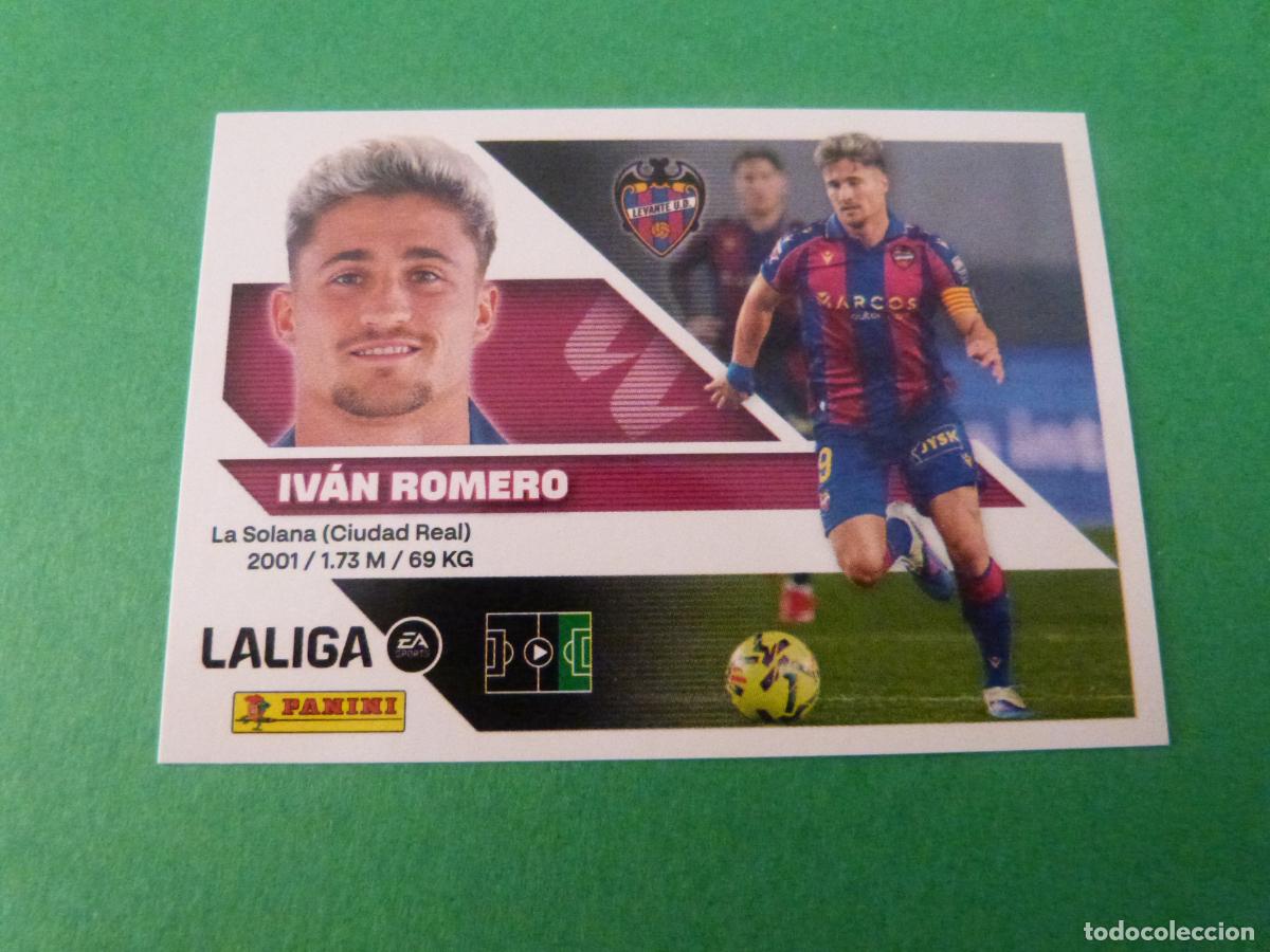 Cromos de f&uacute;tbol: CROMO FUTBOL ROMERO U.D. LEVANTE SIN PEGAR N&ordm; 18 LIGA ESTE 2026-2027/26-27 PANINI