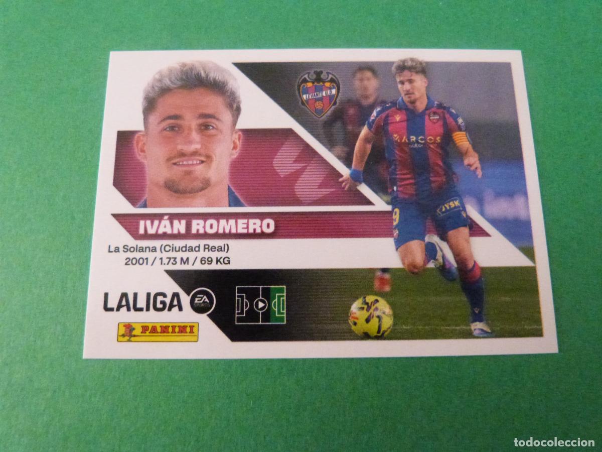 Football Stickers: CROMO FUTBOL ROMERO U.D. LEVANTE SIN PEGAR N&ordm; 18 LIGA ESTE 2026-2027/26-27 PANINI