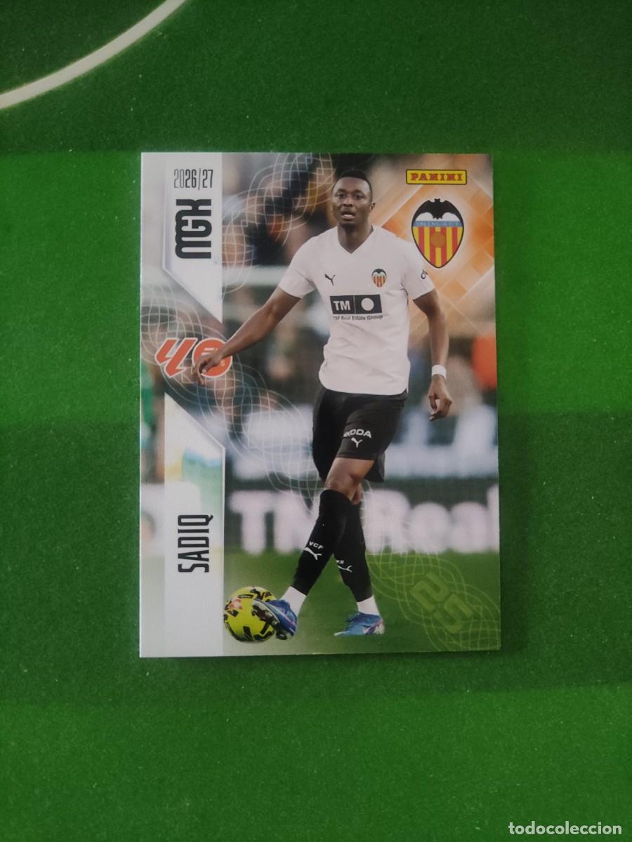 Football Stickers: 360 Sadiq Valencia Megacracks 2026/27 26/27