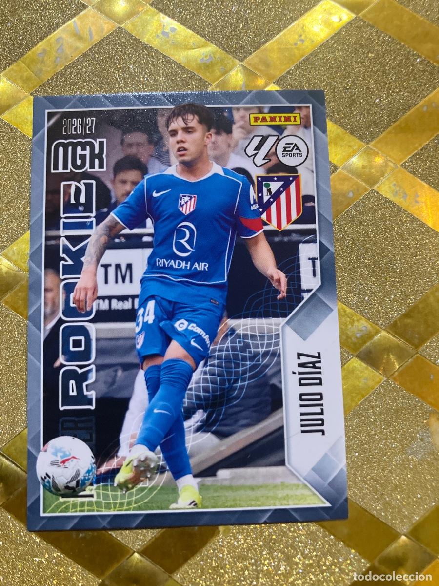 Football Stickers: CROMO FUTBOL NUMERO 415 JULIO ATLETICO DE MADRID MASTER ROOKIE LIGA 2026 2027 MEGACRAKS MGK PANINI !