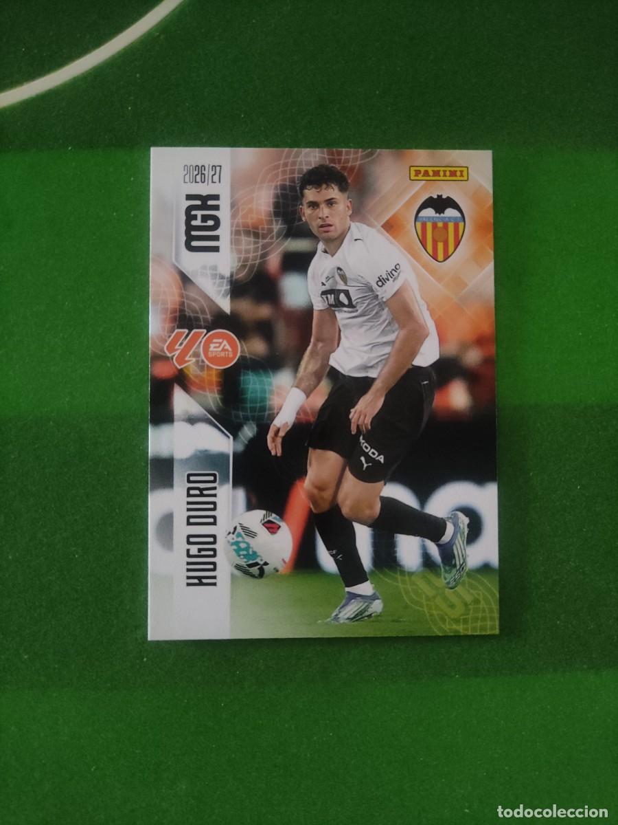 Football Stickers: 358 Hugo Duro Valencia Megacracks 2026/27 26/27