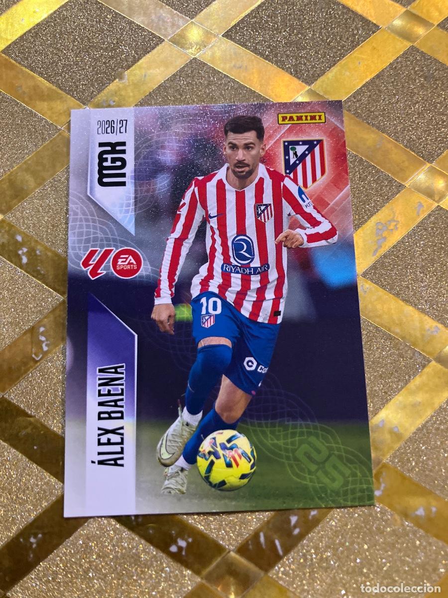 Cromos de f&uacute;tbol: CROMO DE FUTBOL NUMERO 67 ALEX BAENA ATLETICO DE MADRID LIGA 2026 2027 MEGACRAKS MGK PANINI !