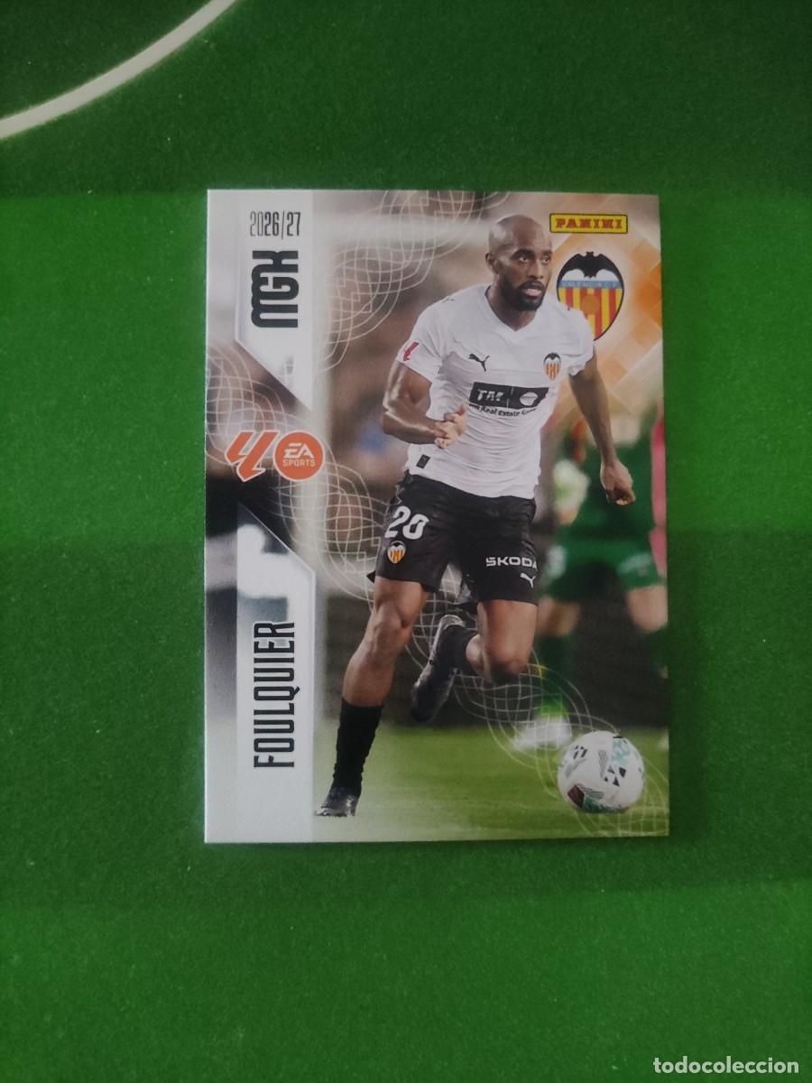 Cromos de f&uacute;tbol: 346 Foulquier Valencia Megacracks 2026/27 26/27