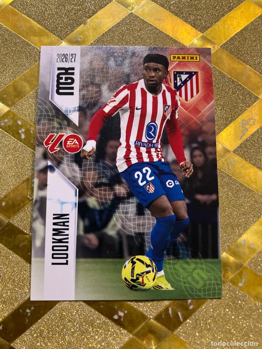 Cromos de f&uacute;tbol: CROMO DE FUTBOL NUMERO 70 LOOKMAN ATLETICO DE MADRID LIGA 2026 2027 MEGACRAKS MGK PANINI !
