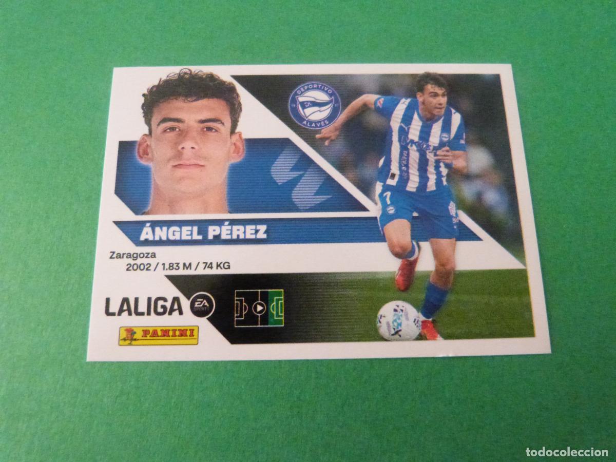 Figurine di Calcio: CROMO FUTBOL &Aacute;NGEL P&Eacute;REZ DEPORTIVO ALAV&Eacute;S SIN PEGAR N&ordm; 17 LIGA ESTE 2026-2027/26-27 PANINI