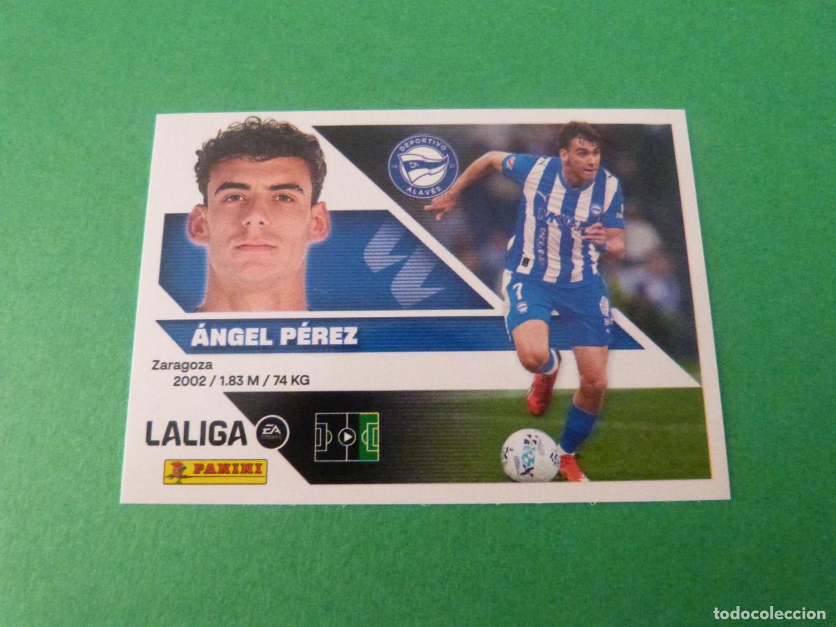 Figurine di Calcio: CROMO FUTBOL &Aacute;NGEL P&Eacute;REZ DEPORTIVO ALAV&Eacute;S SIN PEGAR N&ordm; 17 LIGA ESTE 2026-2027/26-27 PANINI