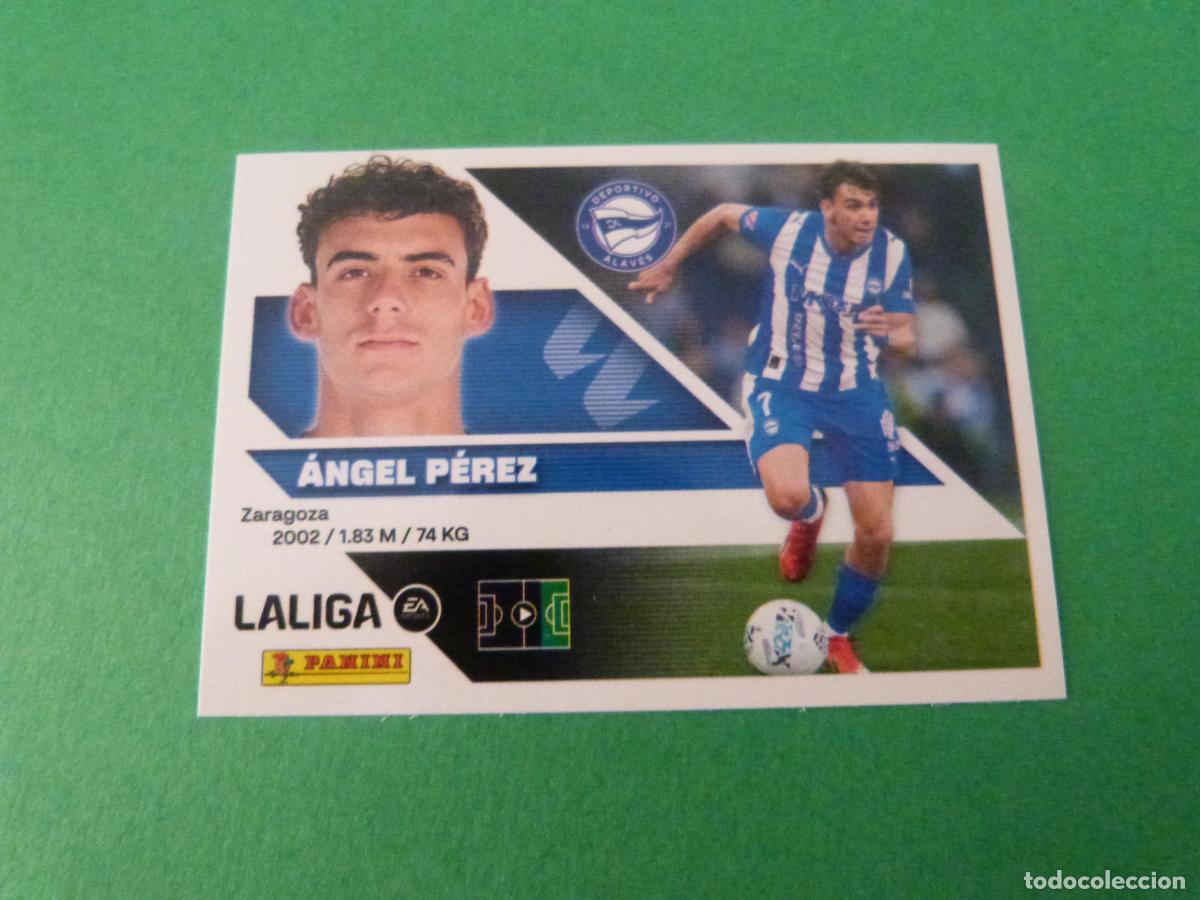 Figurine di Calcio: CROMO FUTBOL &Aacute;NGEL P&Eacute;REZ DEPORTIVO ALAV&Eacute;S SIN PEGAR N&ordm; 17 LIGA ESTE 2026-2027/26-27 PANINI