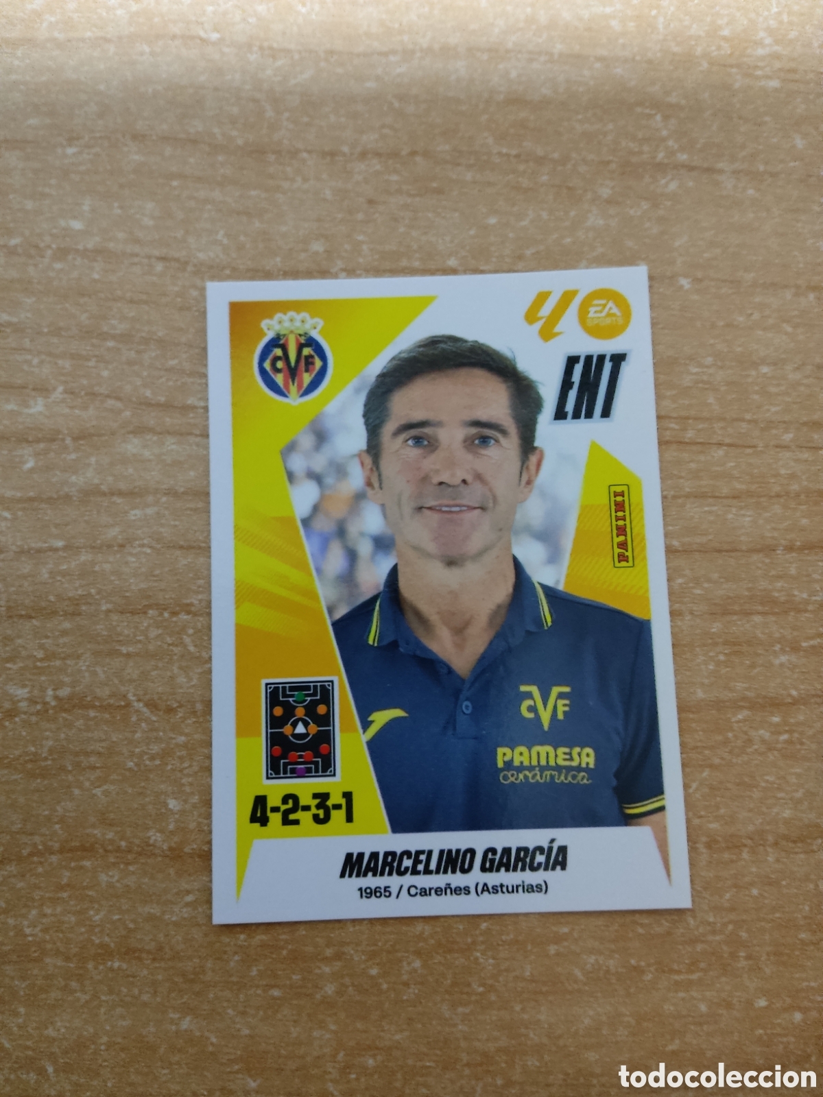 Football Stickers: 2 MARCELINO GARCIA VILLARREAL LIGA ESTE 2025 2026