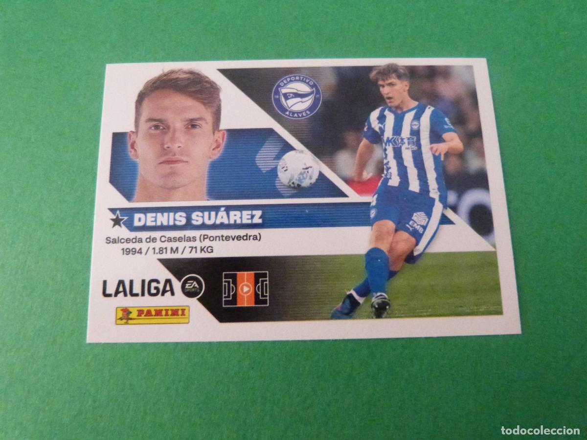 Cromos de f&uacute;tbol: CROMO FUTBOL DENIS SU&Aacute;REZ DEPORTIVO ALAV&Eacute;S SIN PEGAR N&ordm; 16 LIGA ESTE 2026-2027/26-27 PANINI