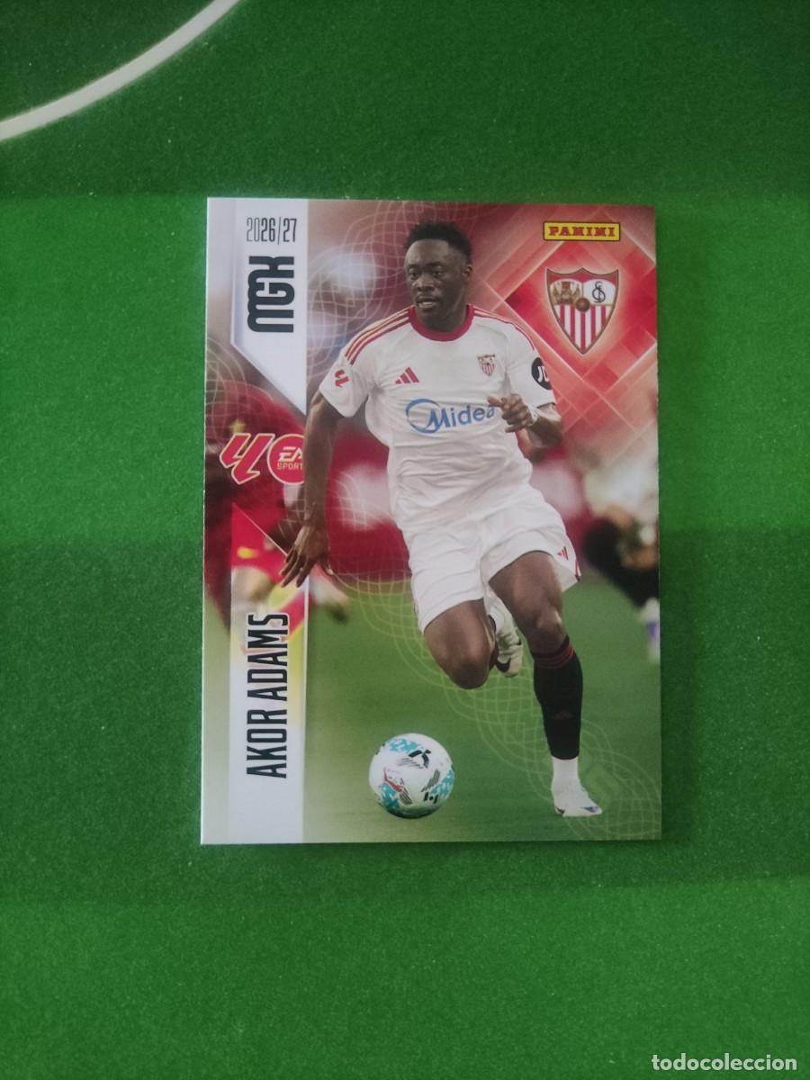Cromos de f&uacute;tbol: 341 Akor Adams Sevilla Megacracks 2026/27 26/27