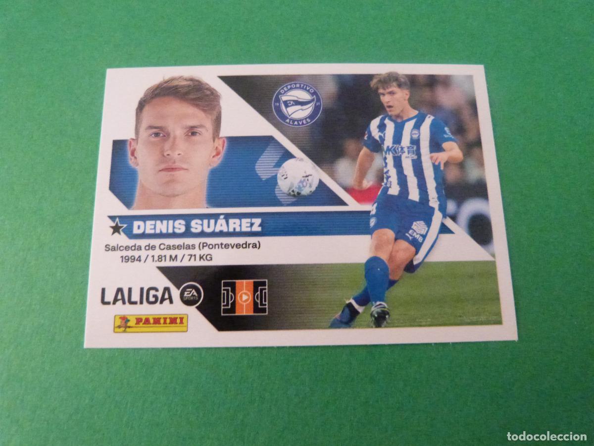 Cromos de f&uacute;tbol: CROMO FUTBOL DENIS SU&Aacute;REZ DEPORTIVO ALAV&Eacute;S SIN PEGAR N&ordm; 16 LIGA ESTE 2026-2027/26-27 PANINI