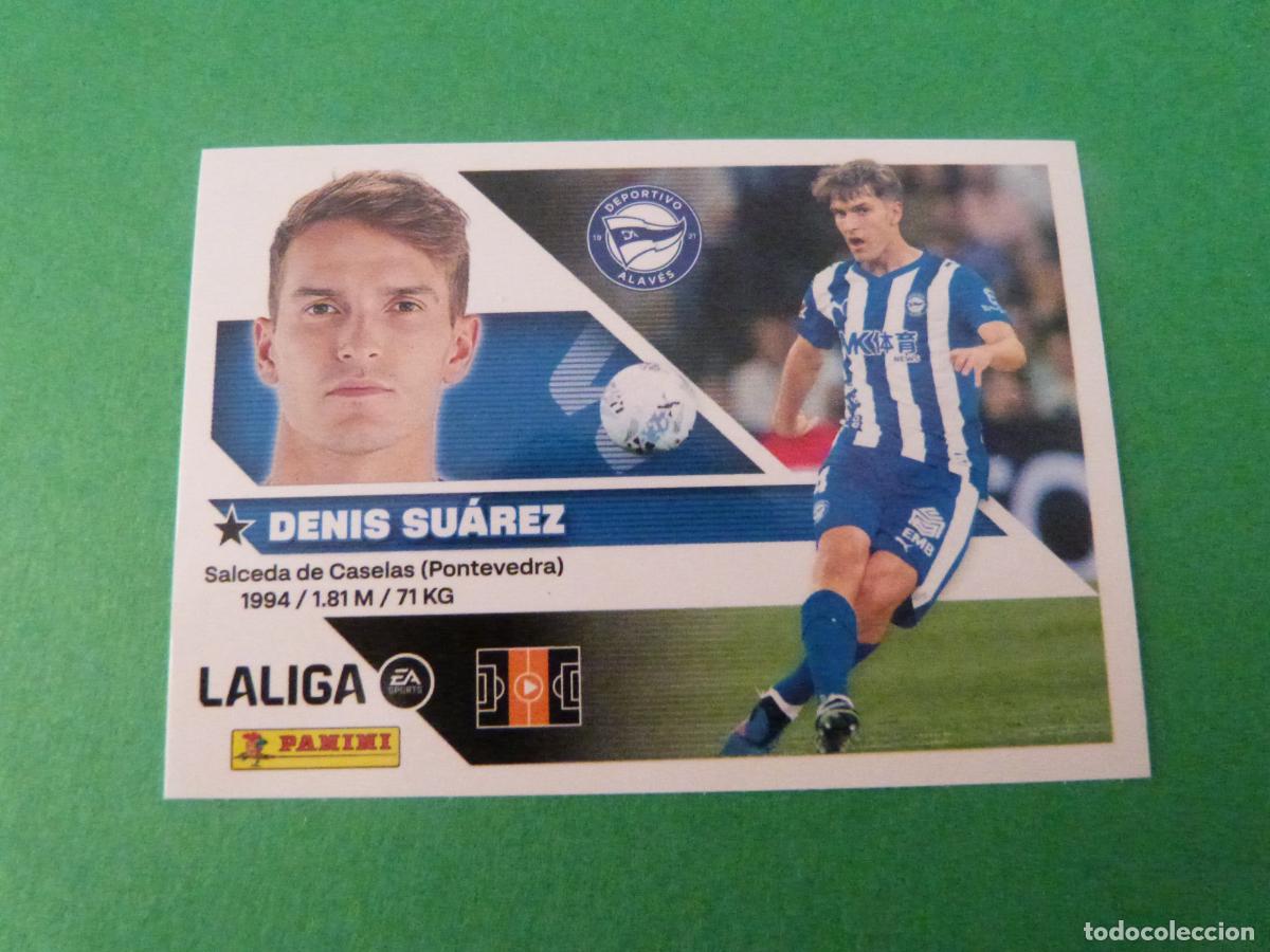 Cromos de f&uacute;tbol: CROMO FUTBOL DENIS SU&Aacute;REZ DEPORTIVO ALAV&Eacute;S SIN PEGAR N&ordm; 16 LIGA ESTE 2026-2027/26-27 PANINI